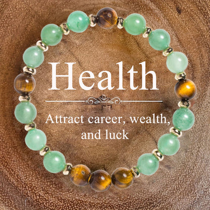 Handmade Bracelet Natural Green Aventurine